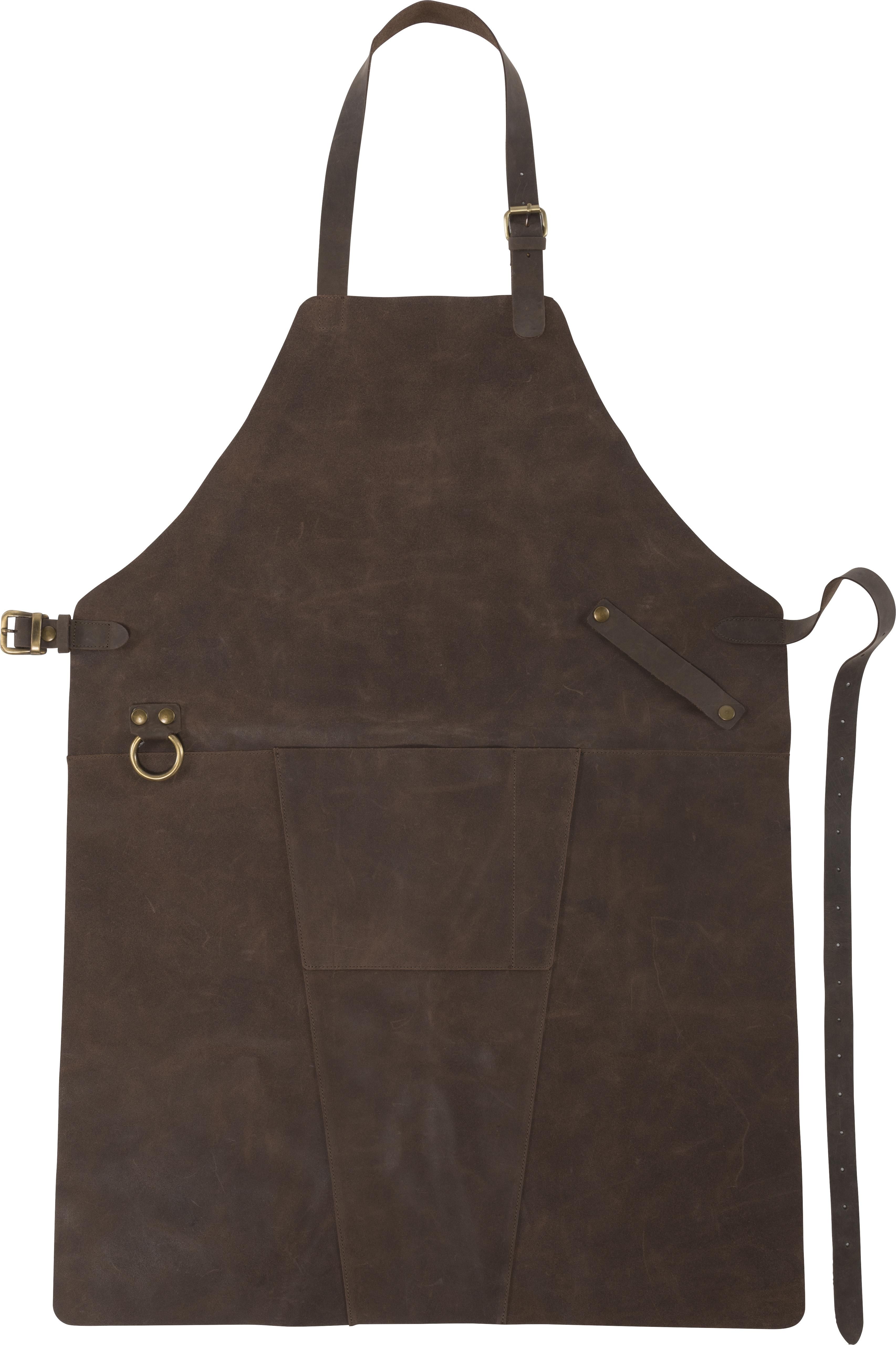 Split leather apron Nori