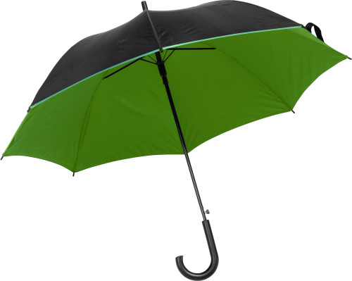 Automatisk paraply med farvet dug