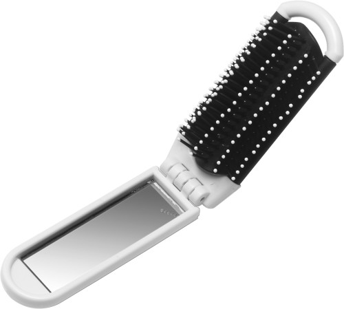 ABS hair brush with mirror Meghan