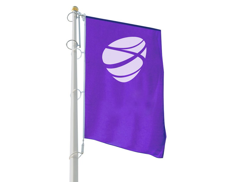 Standing flag 150x300 cm