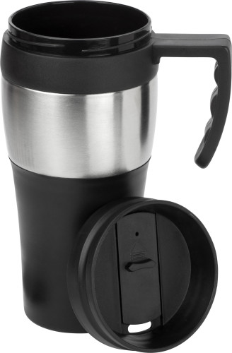 PP and stainless steel travel mug