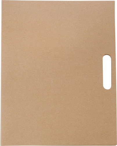Cardboard memo folder